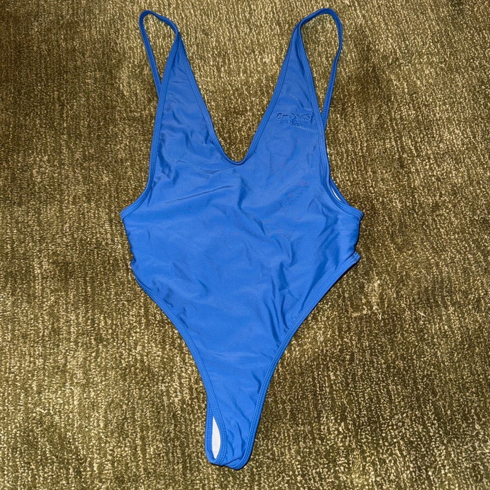 Chooks Royal Blue One-Piece Swimsuit